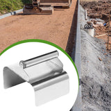 Maxbell Landscape Curb Trowel Sidewalk Park Handheld Concrete Trowel Bevel Edge