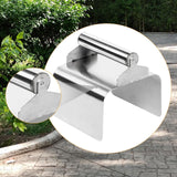 Maxbell Landscape Curb Trowel Sidewalk Park Handheld Concrete Trowel Straight Edge