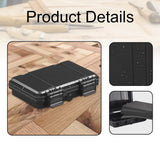 Maxbell Hard Case Compact Carrying Case for Camera Equipment Electronics Instruments Outer16.8x11.7x4.6cm