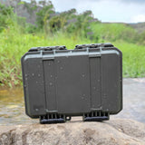 Maxbell Hard Case Compact Carrying Case for Camera Equipment Electronics Instruments Outer18.4x13.2x4.6cm