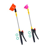 Maxbell Retractable Sprayer Rod Stainless Steel Spray Wand for Shrub with 5 Nozzles