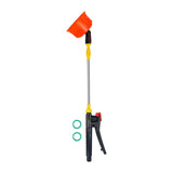 Maxbell Retractable Sprayer Rod Stainless Steel Spray Wand for Shrub with 8 Nozzles