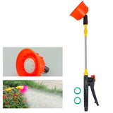 Maxbell Retractable Sprayer Rod Stainless Steel Spray Wand for Shrub with 8 Nozzles