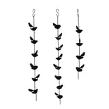Maxbell Bird Rain Chains for Gutters for Divert Water Awnings