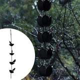 Maxbell Bird Rain Chains for Gutters for Divert Water Awnings