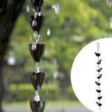 Maxbell Bird Rain Chains for Gutters for Divert Water Awnings
