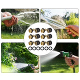 Maxbell Garden Hose Quick Connector 3/4 inch Quick Release Lawn Yard Male and Female 6 Sets