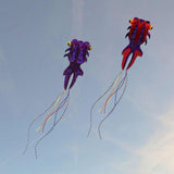 Maxbell Goldfish Large Kite 3D Outdoor Games and Activities for Beach Amusement Park Red Purple