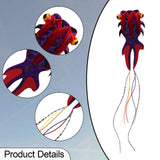Maxbell Goldfish Large Kite 3D Outdoor Games and Activities for Beach Amusement Park Red Purple