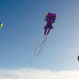 Maxbell Goldfish Large Kite 3D Outdoor Games and Activities for Beach Amusement Park Purple