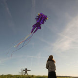 Maxbell Goldfish Large Kite 3D Outdoor Games and Activities for Beach Amusement Park Purple