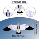 Maxbell Eagle Kite Easy to Fly 2x0.7M Flying Toy for Park Beach Trip Family Activity