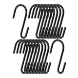 Maxbell 18 Pieces S Hooks Heavy Duty Plant Hangers for Plant Pots Towels Wind Chimes