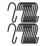 Maxbell 18 Pieces S Hooks Heavy Duty Plant Hangers for Plant Pots Towels Wind Chimes
