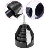Maxbell Pipe Deburring Tool Sturdy Remove Burr Outer Chamfer Tool for 20-63mm PVC with drill nail