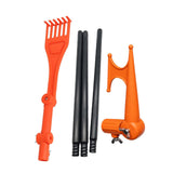 Maxbell Gutter Cleaner Adjustable Rake Head Villas Roofing Tool Gutter Cleaning Tool