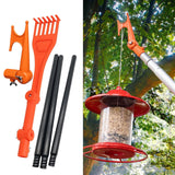 Maxbell Gutter Cleaner Adjustable Rake Head Villas Roofing Tool Gutter Cleaning Tool