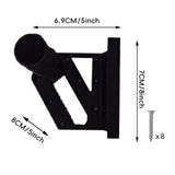 Maxbell 2Pcs Garden Tool Racks Wall Mount Easy to Install Multipurpose Utility Racks