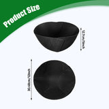 Maxbell 2x Planter Basket Liner Reusable Hanging Basket Liners for Patio Garden Yard Diameter 12 in