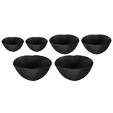 Maxbell 2x Planter Basket Liner Reusable Hanging Basket Liners for Patio Garden Yard Diameter 12 in