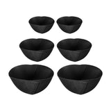Maxbell 2x Planter Basket Liner Reusable Hanging Basket Liners for Patio Garden Yard Diameter 12 in