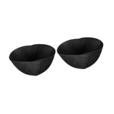 Maxbell 2x Planter Basket Liner Reusable Hanging Basket Liners for Patio Garden Yard Diameter 12 in