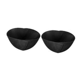 Maxbell 2x Planter Basket Liner Reusable Hanging Basket Liners for Patio Garden Yard Diameter 16 in