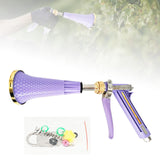 Maxbell Multipurpose Adjustable Comfortable Grip for Irrigation Garden Watering Yard Purple