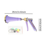 Maxbell Multipurpose Adjustable Comfortable Grip for Irrigation Garden Watering Yard Purple