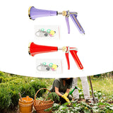 Maxbell Multipurpose Adjustable Comfortable Grip for Irrigation Garden Watering Yard Purple