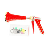 Maxbell Multipurpose Adjustable Comfortable Grip for Irrigation Garden Watering Yard Red