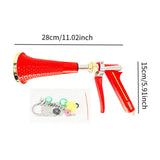 Maxbell Multipurpose Adjustable Comfortable Grip for Irrigation Garden Watering Yard Red
