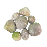 Maxbell 8x Artificial Rocks Ornament for Commercial Streets Diorama Supplies Outdoor Grey