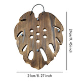 Maxbell Fern Mounting Board Wall Planter for Indoor Gardening Space Saving Versatile Leaf Shape