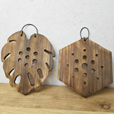 Maxbell Fern Mounting Board Wall Planter for Indoor Gardening Space Saving Versatile Leaf Shape