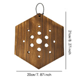 Maxbell Fern Mounting Board Wall Planter for Indoor Gardening Space Saving Versatile Hexagonal