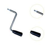 Maxbell Patio Umbrella Hand Crank Leisure Umbrellas Parts for Pool Courtyard Camping