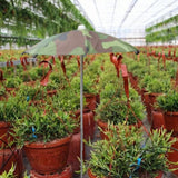 Maxbell Plant Umbrella for Outdoor Decor with Stake for Yard Flowers Potted Backyard