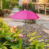 Maxbell Outdoor Plant Umbrella Plant Shade Cover for Yard Flowers Potted Garden Beds Red