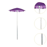 Maxbell Outdoor Plant Umbrella Plant Shade Cover for Yard Flowers Potted Garden Beds Purple