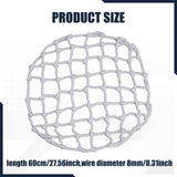 Maxbell Manhole Cover Net Reusable Removal Nylon Cover Netting Manhole Cover Netting 60cm