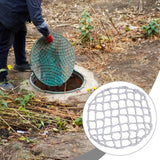 Maxbell Manhole Cover Net Reusable Removal Nylon Cover Netting Manhole Cover Netting 70cm