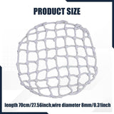 Maxbell Manhole Cover Net Reusable Removal Nylon Cover Netting Manhole Cover Netting 70cm