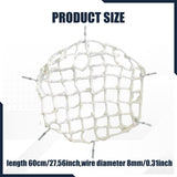 Maxbell Manhole Cover Net Easy Clean for Drainage Systems for Sewer Protection Round 60cm