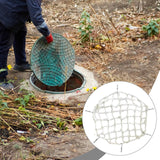 Maxbell Manhole Cover Net Easy Clean for Drainage Systems for Sewer Protection Round 70cm