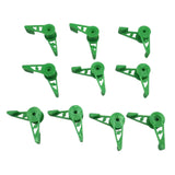 Maxbell 10x Plant Stem Training Clips Reusable Shaping Support Agricultural Supplies Green