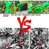 Maxbell 10x Plant Stem Training Clips Reusable Shaping Support Agricultural Supplies Green