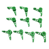 Maxbell 10x Plant Stem Training Clips Reusable Shaping Support Agricultural Supplies Green