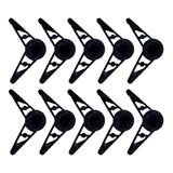 Maxbell 10x Plant Stem Training Clips Reusable Shaping Support Agricultural Supplies Black