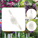 Maxbell 10x Plant Stem Training Clips Reusable Shaping Support Agricultural Supplies Luminous Green